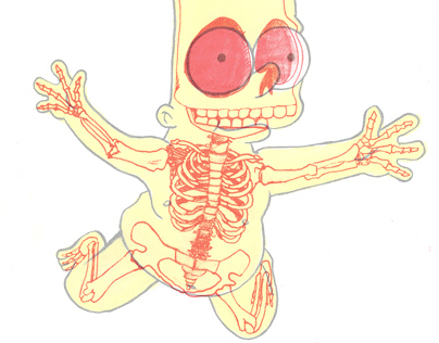 Anatomical Studies of Cartoon Characters