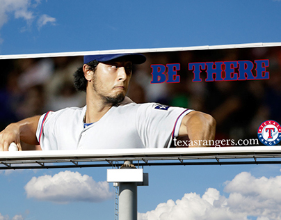 Texas Rangers "Be There" Billboard Campaign, Fall 2014
