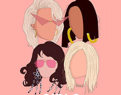 Rita Ora 'Girls' Illustration