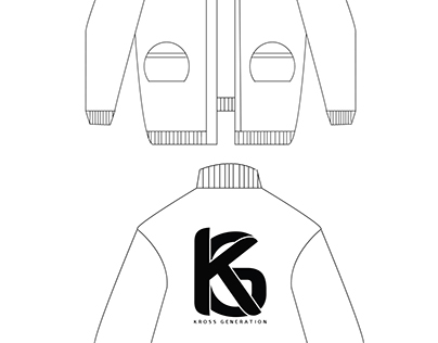 Kross Generation Bomber Jacket Illustration