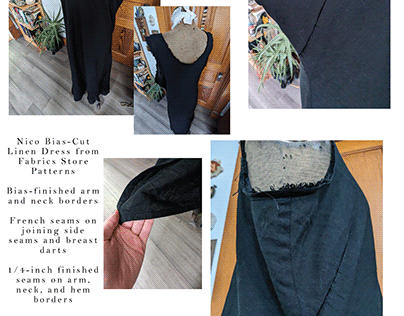 Nico Bias Dress Detail Sheet