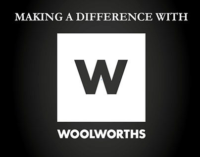 Making a Difference with Woolworths