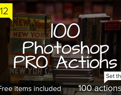 100 Photoshop Pro Actions - Set 3
