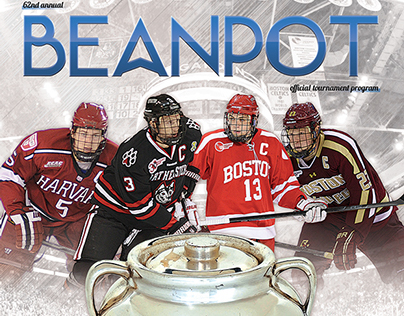 The 62nd annual Beanpot Program Tournament Cover