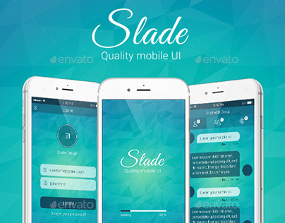 Slade quality mobile user interface