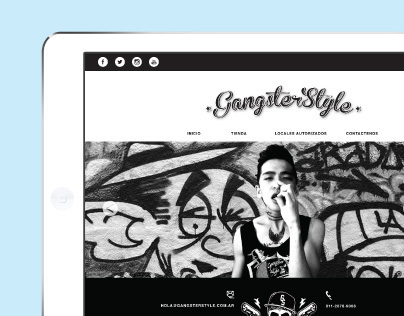 Gangster Style Ar - Responsive Web Design