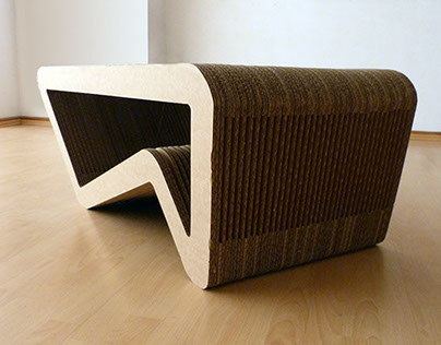 cardboard table