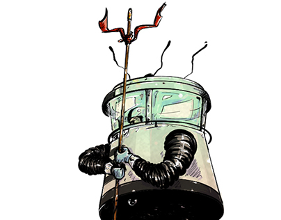 The Amazing Tin-man! & Sidekick Platypus! Bad Robot .