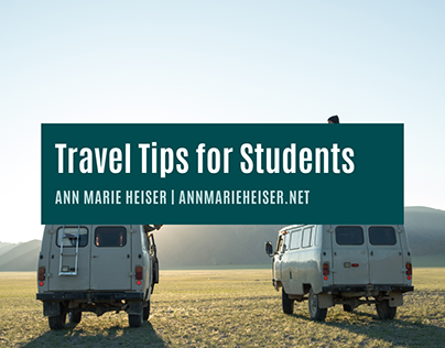 Travel Tips | Ann Marie Heiser