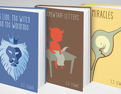 C.S. Lewis Book Covers