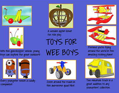 Toys For Wee Boys