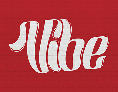"Vibe" logo design for casual clothing brand