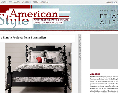 Apartment Therapy Ethan Allen Promotion