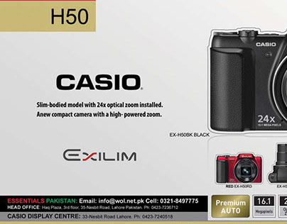 Casio Camera Print Ad