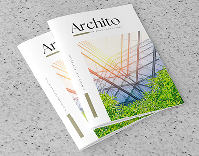 Architecture Portfolio, Canva & Indd