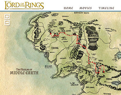 Frodo's Trip to Mordor