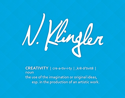 N. Klingler Logo Sampler