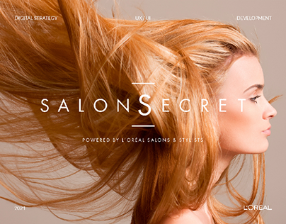 Salon Secret Website
