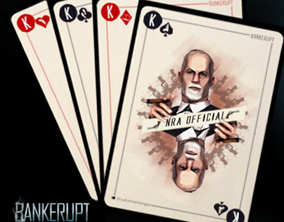 Game of Bankerupt- Card game design