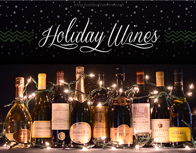Holiday Wine Photos - Design - Art Direction