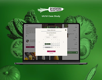 Riverford Organic Farmers UX/UI Case Study