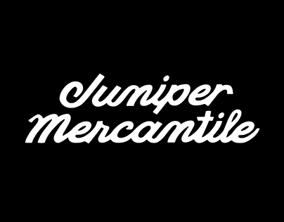 Juniper Mercantile Logo Design