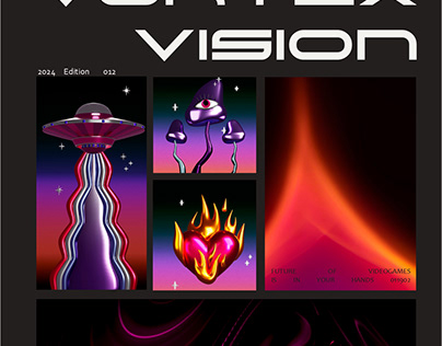 Vortex Vision: Magazine Design
