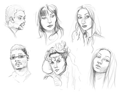 Studies and sketches