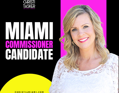 Christi Tasker for Miami Commissioner Candidate