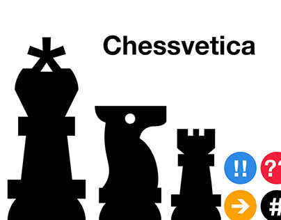 Chessvetica — Chess-Themed Typeface
