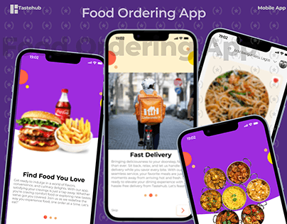 Tastehub food ordering mobile app