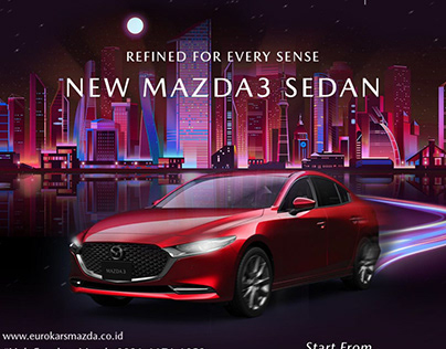 Motion - New Mazda3 Sedan (Nightscape)