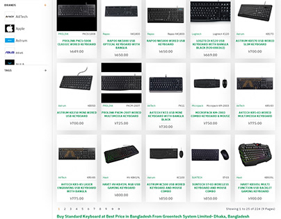 GreenTech Offers The Most Standard Keyboards