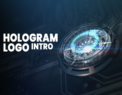 Hologram Logo Video Intro
