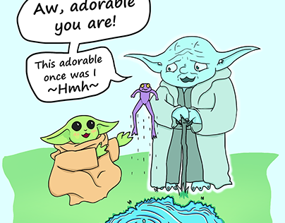 Yoda Meet Baby Yoda, 2023