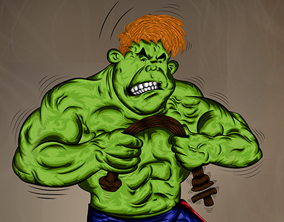 Cartoon Character | Magnus Hulk Angry |