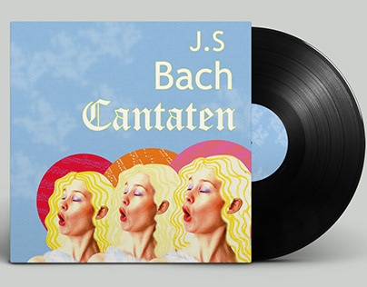LP cover Bach
