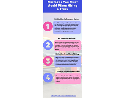 Mistakes You Must Avoid When Hiring a Truck