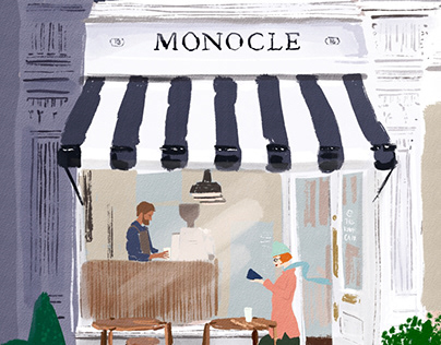Monocle Cafe London by Christina Gliha