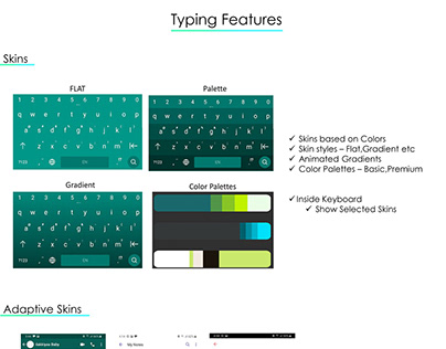 Xploree Keyboard new features for clint