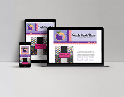 Purple Peach Studio Responsive Design