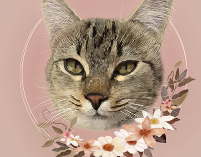 Memorial Cat Portrait, Mitu