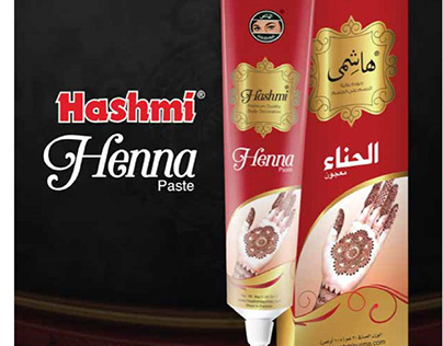 Hashmi Henna mehndi Packaging design