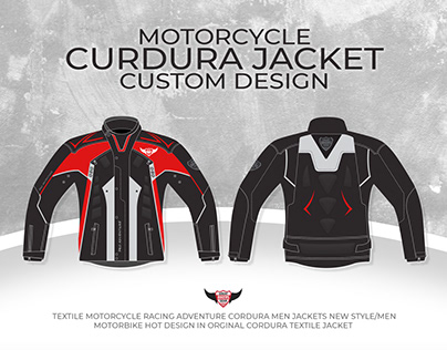 Motorcycle curdura jacket custom design