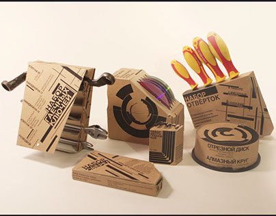 Functional packaging of construction tools