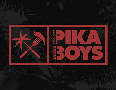 Pika Boys Island Inspired Barbecue Rebrand