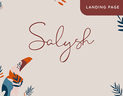 Landing Page - Salysh