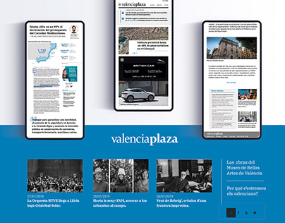 Website Valencia Plaza _ Newspaper