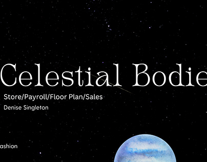Project thumbnail - Celestial Bodies - The Store