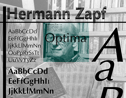 Poster For Hermann Zapf